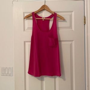 Wilfred: Pink 100% silk top